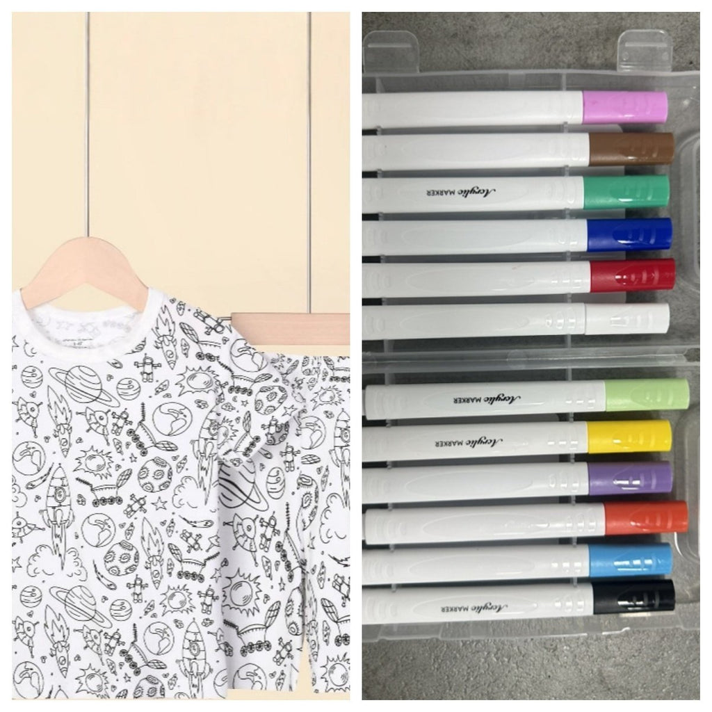 Cotton Children’s Loungewear Pajamas Suit